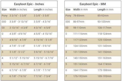 Show full view: EasyCare Easyboot Epic Horse Hoof Boot, 000 slide 6 of 10