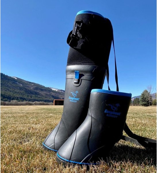 Botte Thérapeutique Easyboot Stratus Noir Pour Cheval - Taille 0 - Neuf - Pour Récupération Du Sabot