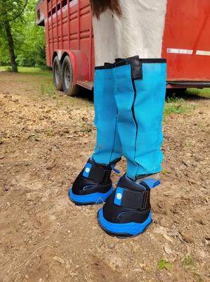 Show full view: EasyCare Easyboot Rx2 Horse Hoof Boot, Black/Blue, 7 slide 9 of 10