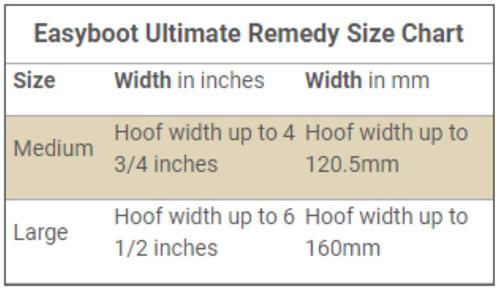 Show full view: EasyCare Easyboot Ultimate Remedy Horse Hoof Boot, Medium slide 5 of 9