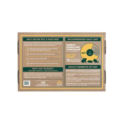 Show full view: Eaton Pet & Pasture Premium First Cut Blend Timothy Hay Small Pet Food, 7-lb box slide 3 of 10