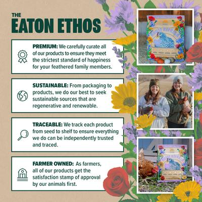 Show full view: Eaton Pet & Pasture Roost Refresh Hemp & Herb Blend Odor Eliminator Pest Control Chicken Bedding, 5-lb bag slide 5 of 8