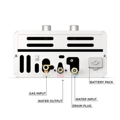 Show full view: Eccotemp EL10- Luxe Portable Outdoor Tankless Water Heater slide 7 of 10