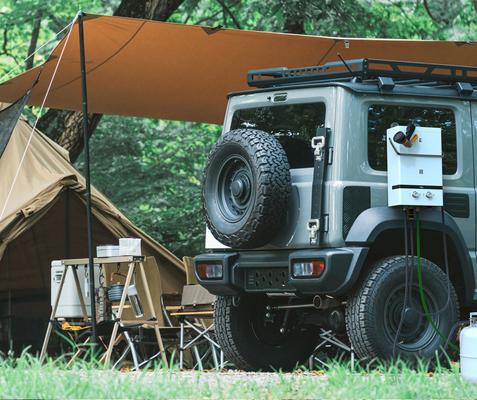 Show full view: Eccotemp EL10- Luxe Portable Outdoor Tankless Water Heater slide 9 of 10