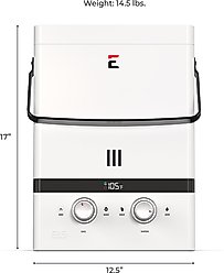 Eccotemp Luxe Portable Outdoor Tankless Water Heater, 1.5-gal slide 2 of 9