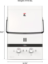 Eccotemp Luxe Portable Outdoor Tankless Water Heater, 1.85-gal slide 2 of 9