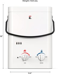 Eccotemp Portable Outdoor Tankless Water Heater, 1.5-gal slide 2 of 9