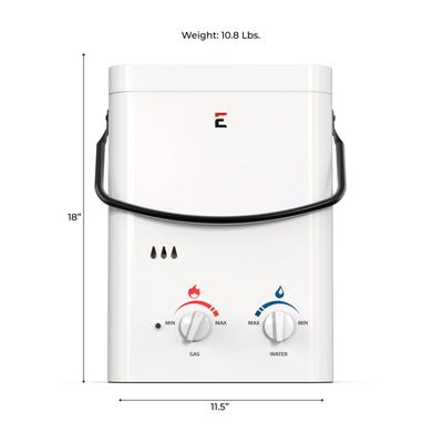 Show full view: Eccotemp Portable Outdoor Tankless Water Heater, 1.5-gal slide 2 of 12