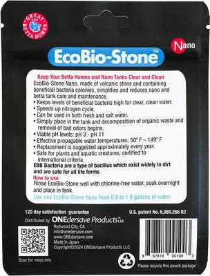 Show full view: EcoBio-Block EcoBio-Stone with Beneficial Aquarium Bacteria, 1 count slide 3 of 7