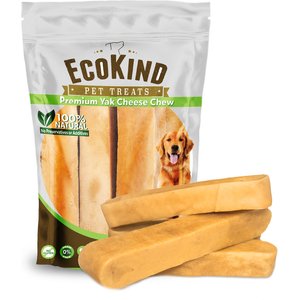 EcoKind Giant Gold Yak Chews Dog Treats, 3 count