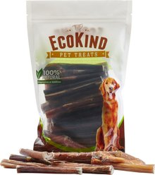EcoKind Low Odor Natural Bully Sticks Dog Treats, 1-lb bag, 4 inches