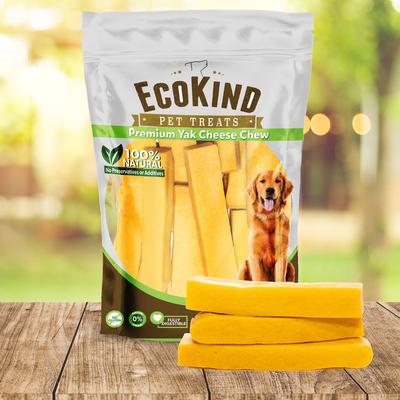 Show full view: EcoKind Turmeric Infused Gold Yak Chews Dog Treats, 3 count slide 7 of 8