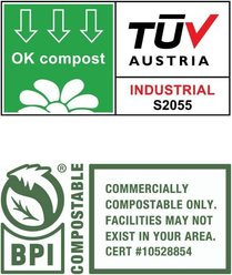 EcoLeo Automatic Litter-Robot Compatible & Compostable with Drawstrings Cat Litter Box Liners, 40 count slide 2 of 5