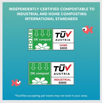 Show full view: EcoLeo Compostabe Litter Scoop Cat Waste Bags, 120 count slide 6 of 6