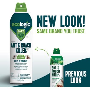 EcoLogic Ant & Roach Killer Aerosol Spray, 14-fl oz bottle