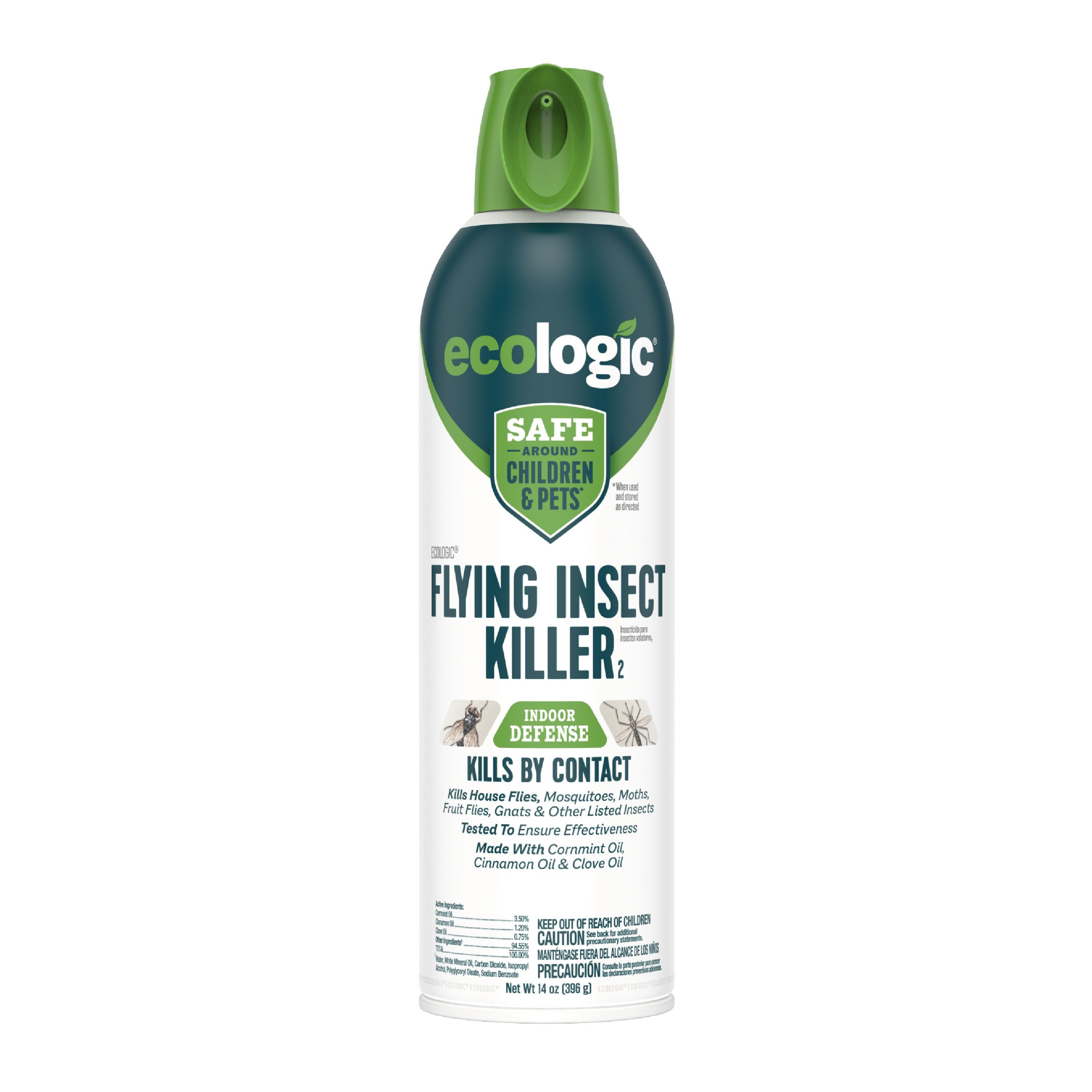 Ecologic Insect Spray Questions and Answers about ECOLOGIC Flying Insect Killer Aerosol Spray
