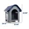 Show in main carousel: EcoSMART Bonita Pet Dog House, Blue slide 2 of 4
