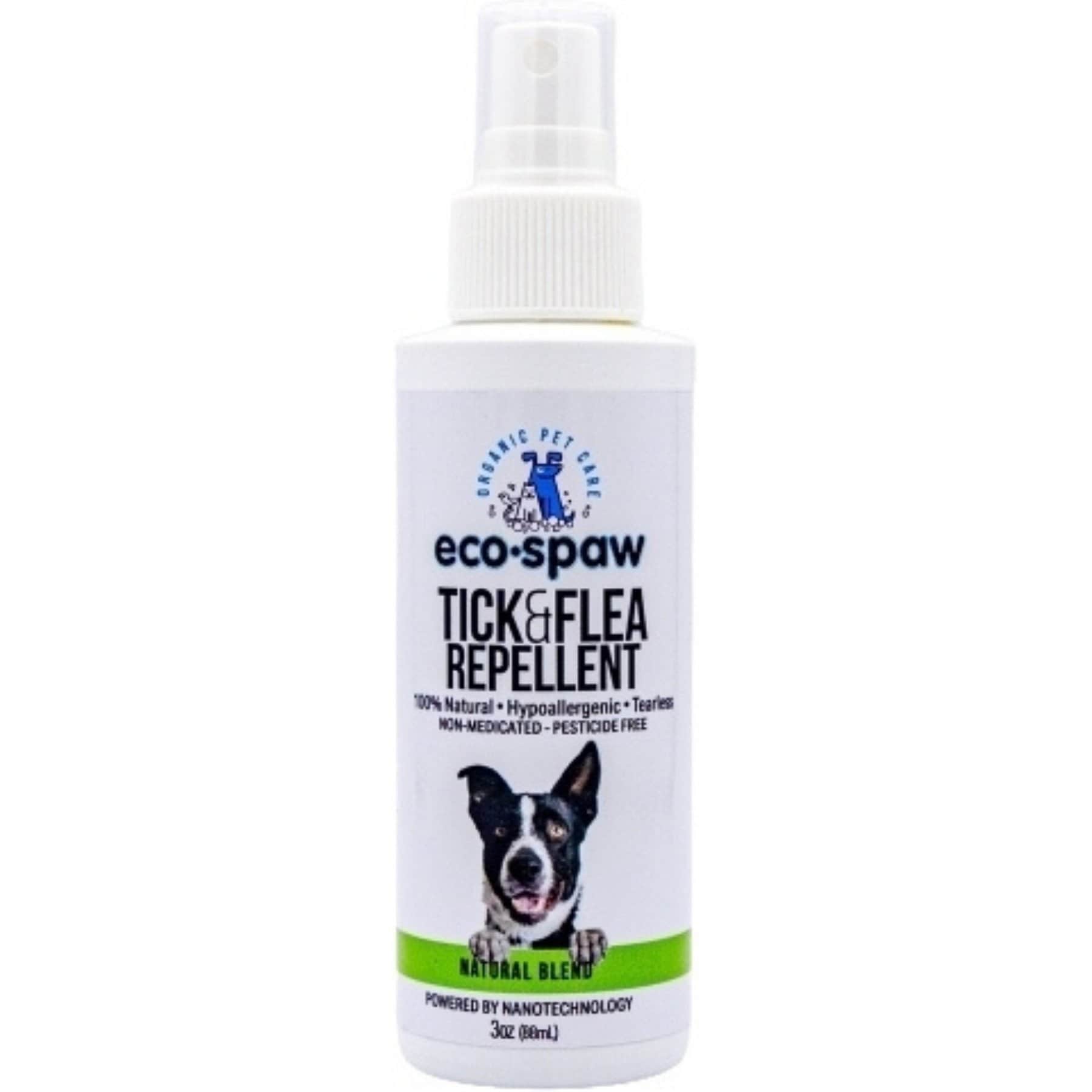 EcoSpaw Flea & Tick Dog Repellent, 3-fl oz bottle