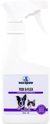 EcoSpaw Lavender Scented Flea & Tick Dog Spray, 8-fl oz bottle