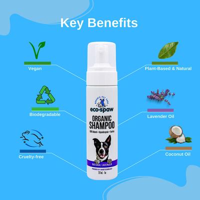 Show full view: EcoSpaw Organic Lavender Scent Dog Shampoo, 7-oz bottle slide 5 of 6