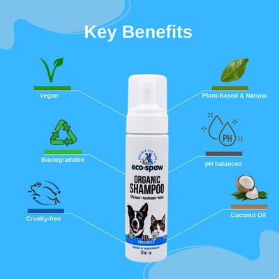 Show full view: EcoSpaw Unscented Dog & Cat Shampoo, 7-oz bottle slide 5 of 6