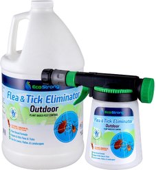 EcoStrong Outdoor Flea & Tick Eliminator Spray, 1-gal bottle