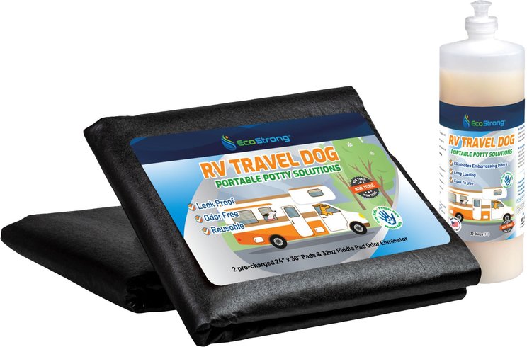EcoStrong RV Travel Dog Portable Potty Solution
