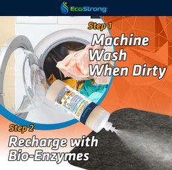 EcoStrong RV Travel Dog Portable Potty Solution, 2 x 24 x 36-in pads & 32-fl oz spray slide 2 of 7