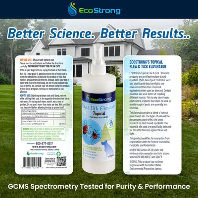 Show full view: EcoStrong Topical Flea & Tick Eliminator, 16-fl oz bottle slide 6 of 7