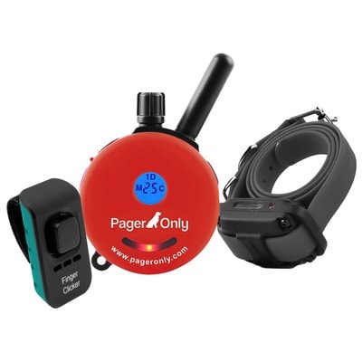 Educator Educator By E-Collar Technologies 1/2 Mile Pager Only Collar + FC-100 Finger Clicker Dog Training Clicker