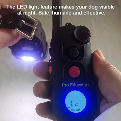 Show full view: Educator By E-Collar Technologies 1/2 Mile Pro Advanced Collar + FC-100 Finger Clicker Dog Training Clicker slide 8 of 9