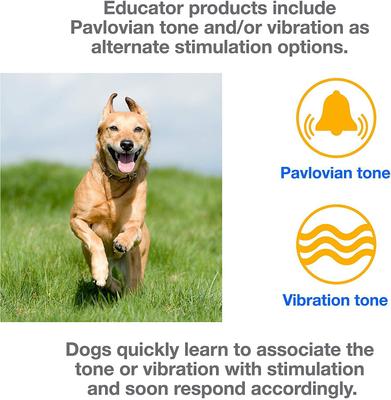 Show full view: Educator By E-Collar Technologies 3/4 Mile Range Collar + FC-100 Finger Clicker Dog Training Clicker slide 9 of 9