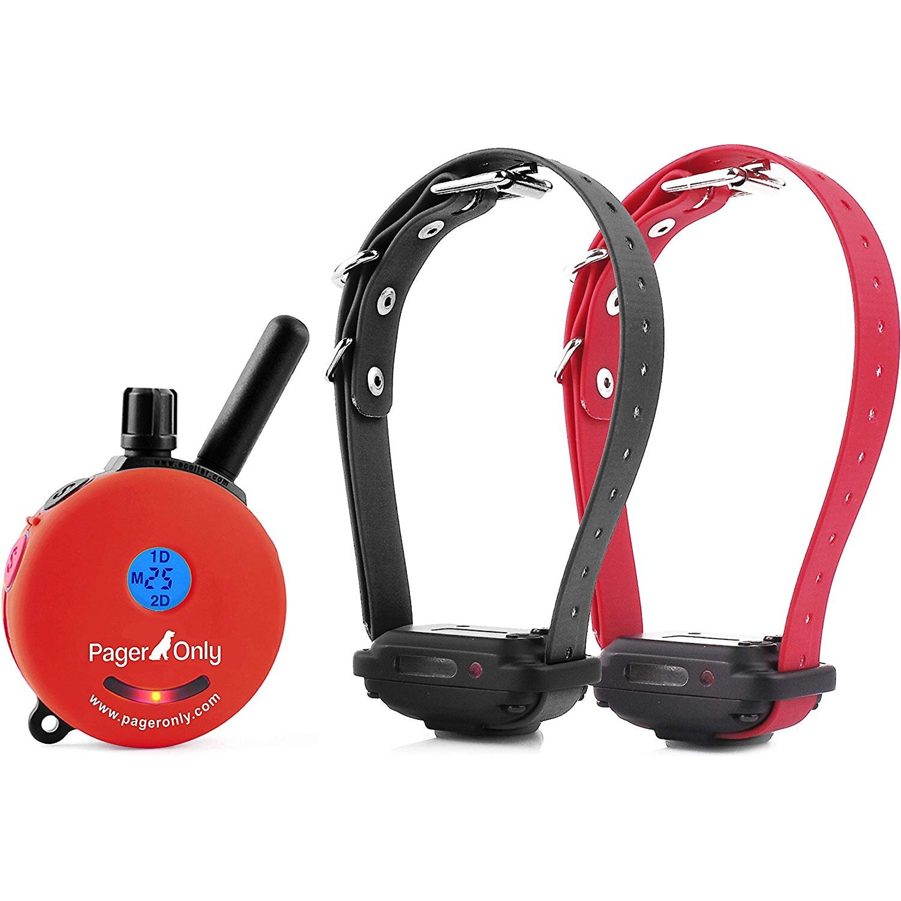 Educator By E-Collar Technologies Educator 1/2 Mile Waterproof Pager Only Dog Training Collar, 2 collars