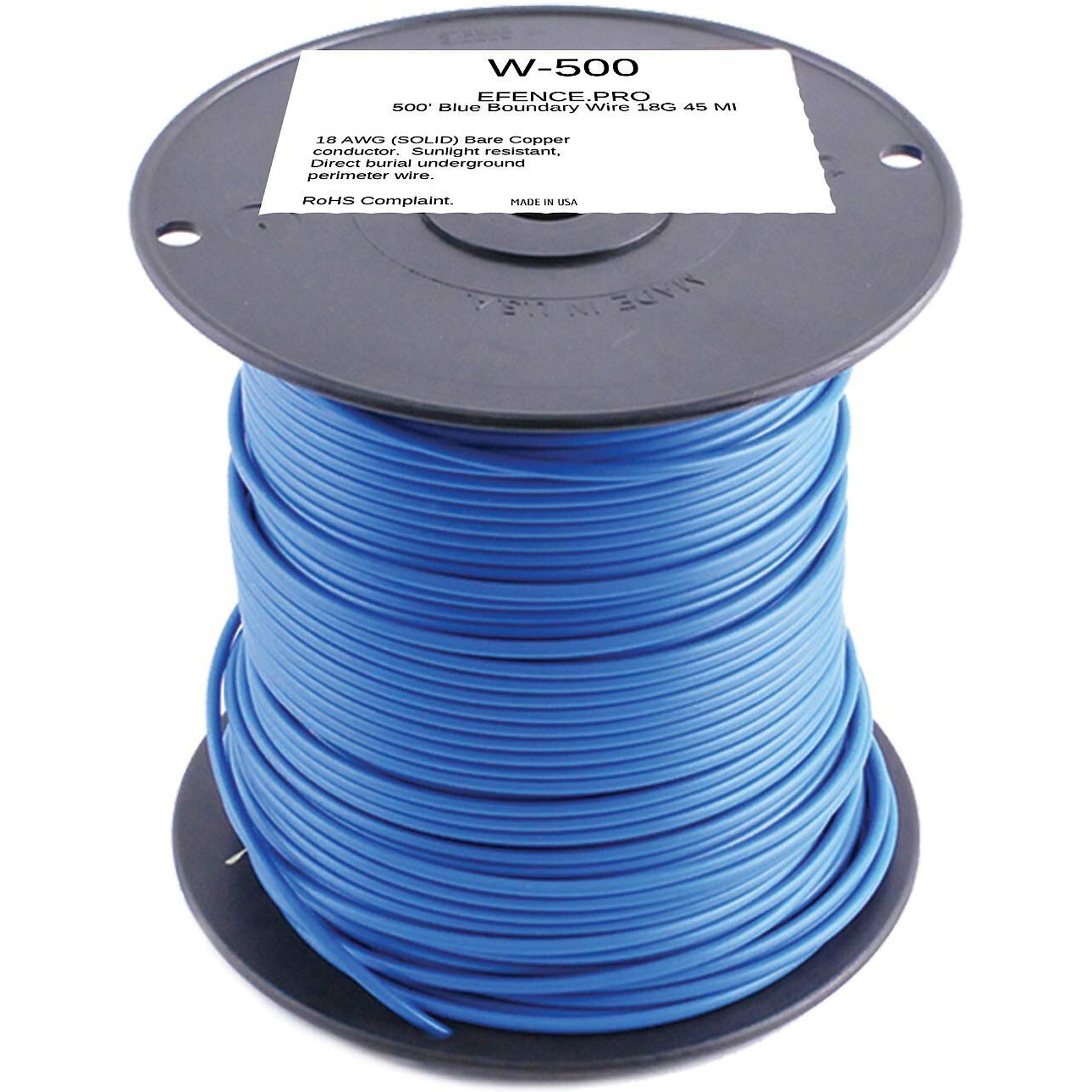 Educator By E-Collar Technologies Educator E-Fence Underground Fence Dog Containment System Boundary Wire Spool, 500-ft
