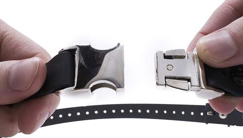 Show full view: Educator By E-Collar Technologies Educator Quick Snap Bungee Dog Collar, Black, 1-in slide 4 of 8