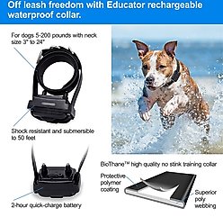 Educator By E-Collar Technologies K9 Handler 3/4 Mile Collar + FC-100 Finger Clicker Dog Training Clicker slide 2 of 9