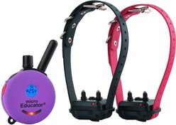 Educator By E-Collar Technologies Micro Educator 1/3 Mile Range Waterproof Dog Training Collar, 2 collars