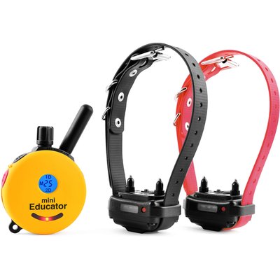 Educator Educator By E-Collar Technologies Mini 1/2 Mile Range Remote Waterproof Dog Training Collar, 2 collars