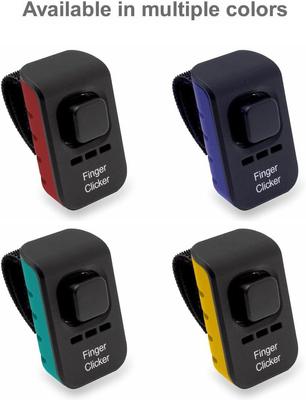 Show full view: Educator FC-100 Finger Clicker Dog Training Clicker, Blue slide 6 of 9