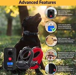Educator FE-562 FOB 2 Dog Remote Training System, Black slide 2 of 6