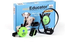 Educator Mini Educator 1/2 Mile Waterproof Remote Training Dog Collar with Premium Finger Clicker Trainer, Small/Medium: 5 to 22.5-in neck, 3/4-in wide, Green slide 1 of 6