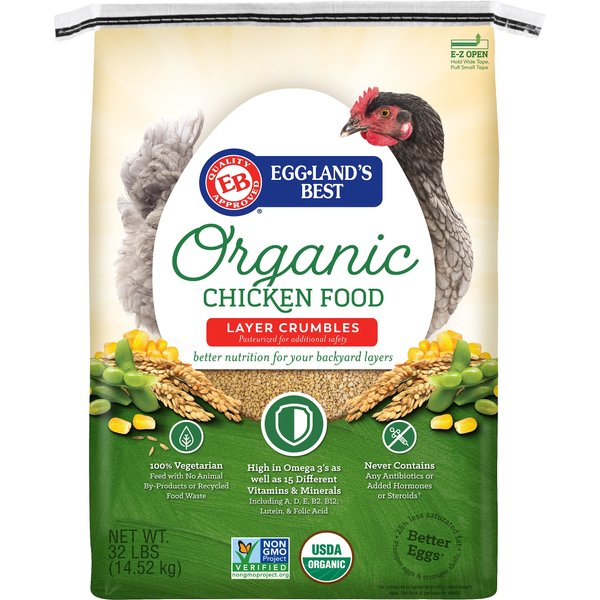EGGLAND'S BEST 19% Protein Starter-Grower Crumbles Chick Feed, 40-lb