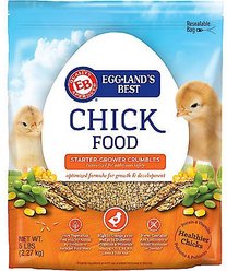 Eggland's Best 19% Protein Starter-Grower Crumbles Chick Feed, 5-lb bag