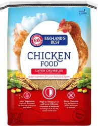 Eggland's Best All Natural Layer 17% Protein Crumbles Chicken Feed, 20-lb bag