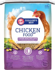 Eggland's Best All Natural Layer Mini 17% Protein Pellets Chicken Feed, 20-lb bag