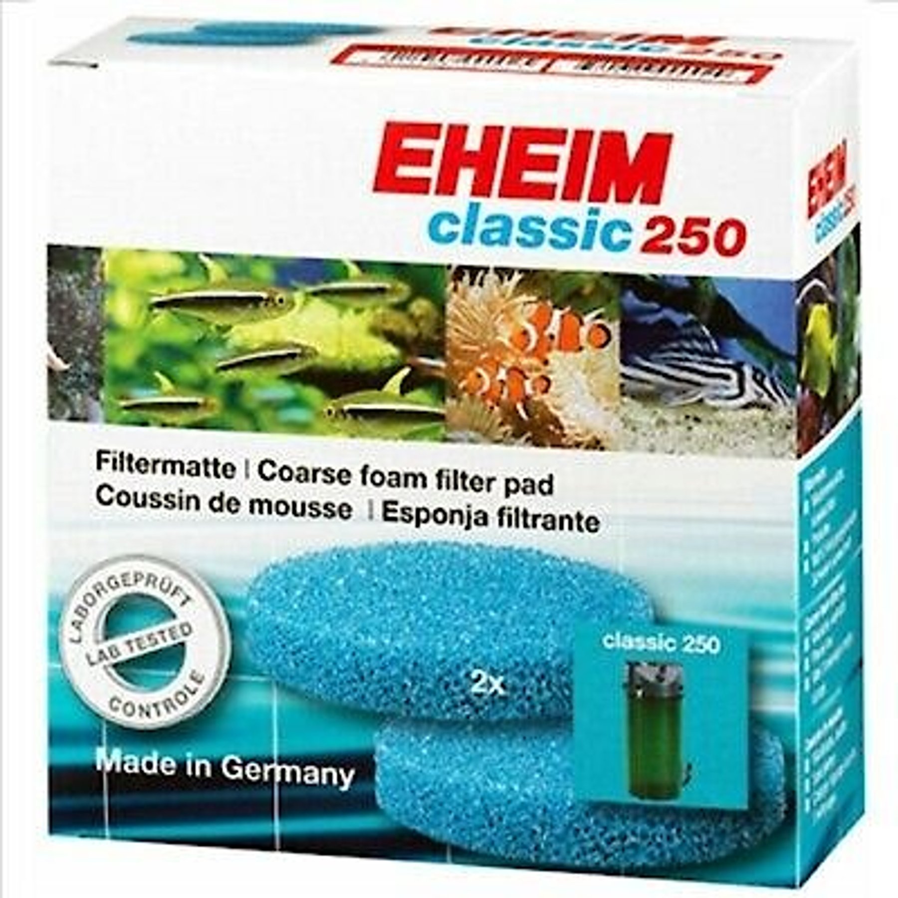Eheim 2213 Canister Coarse Filter Pads, 2 count