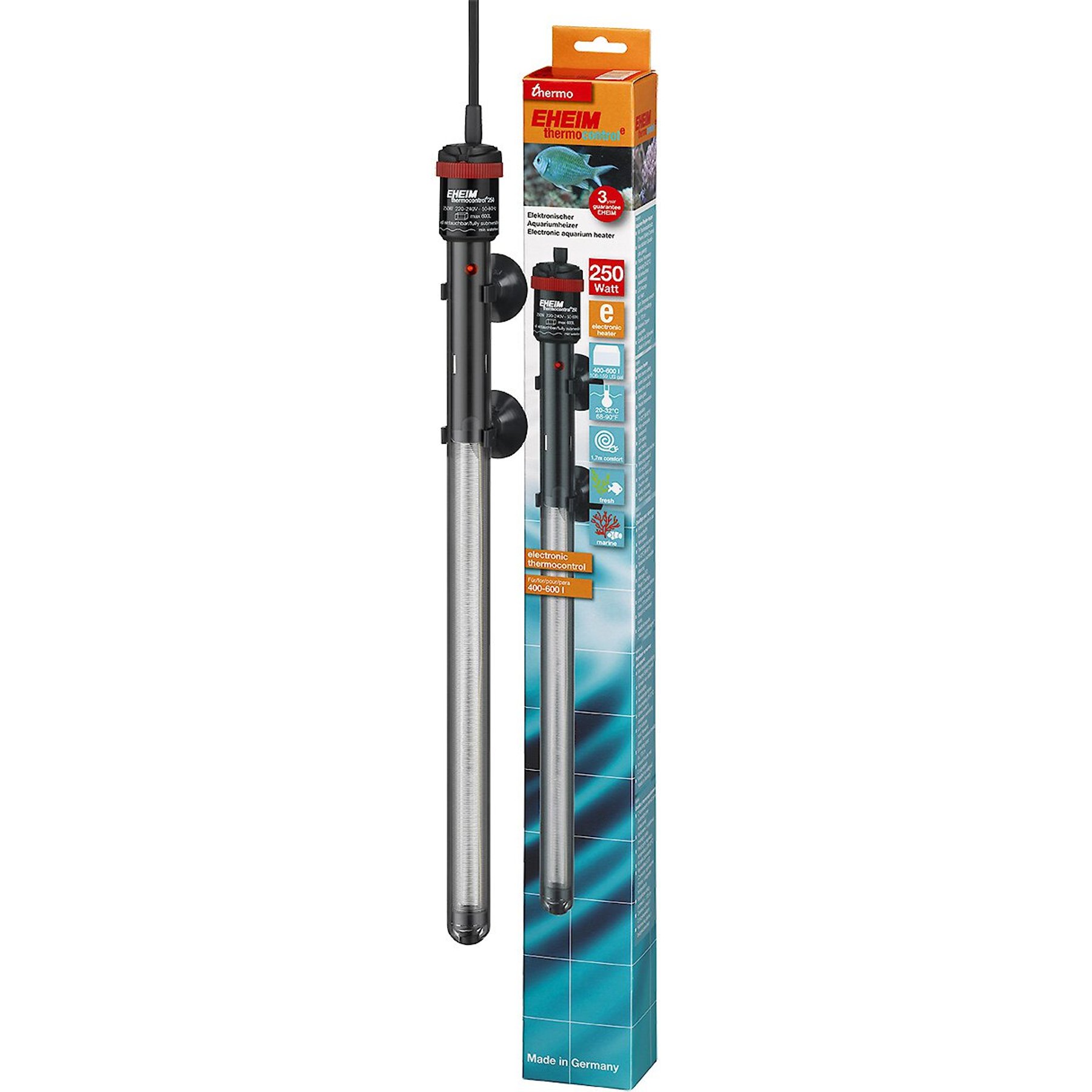 Eheim Thermocontrol E Fish Aquarium Heater, 250 W