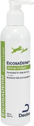EicosaDerm Omega 3 Liquid Dog & Cat Nutritional Supplement, 8-fl oz bottle