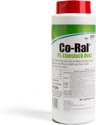 Elanco Co-Ral 1% Livestock Dust Farm Animal Insecticide, 2-lb
