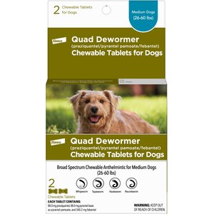 PetArmor 7 Way Dewormer for Hookworms, Roundworms & Tapeworms for Medium & Large Breed Dogs
